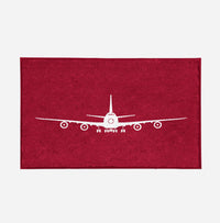 Thumbnail for Boeing 747 Silhouette Designed Door Mats