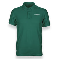 Thumbnail for Boeing 747 Silhouette Designed Polo T-Shirts