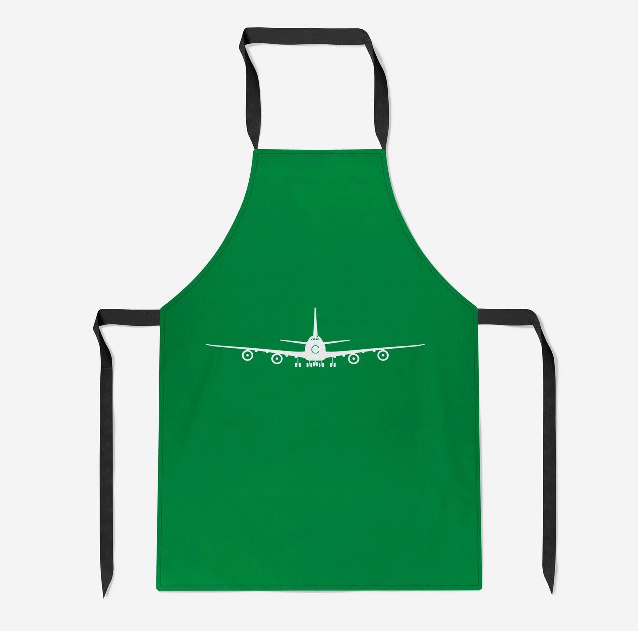 Boeing 747 Silhouette Designed Kitchen Aprons