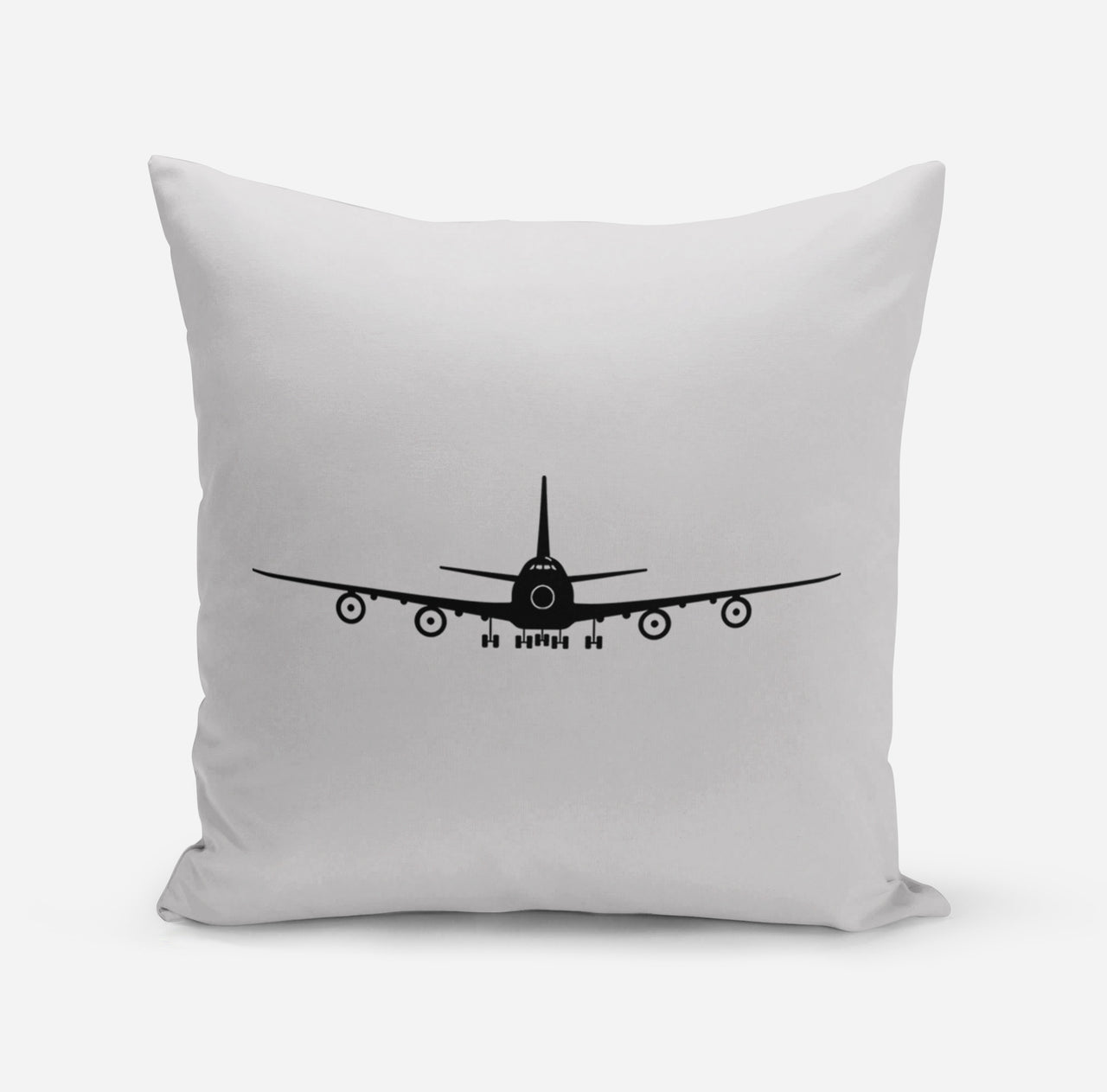 Boeing 747 Silhouette Designed Pillows