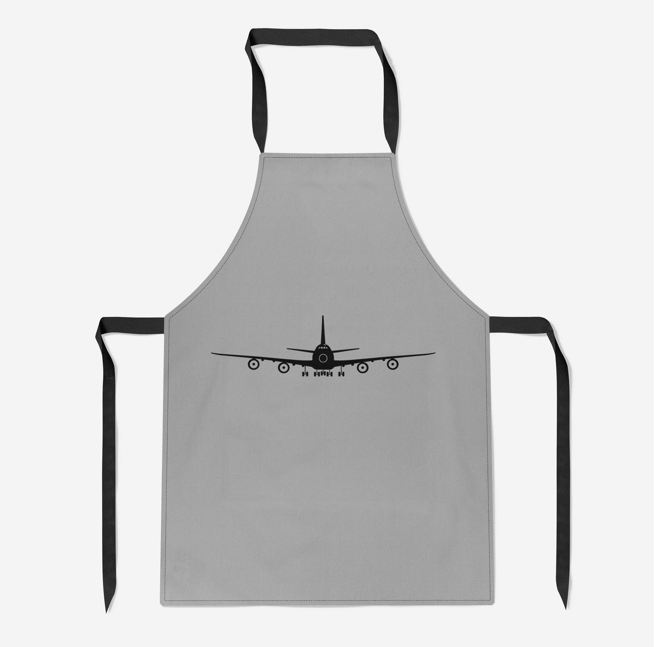 Boeing 747 Silhouette Designed Kitchen Aprons