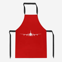 Thumbnail for Boeing 747 Silhouette Designed Kitchen Aprons