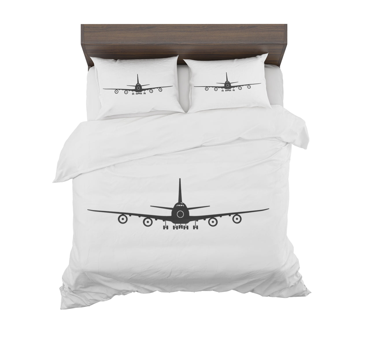Boeing 747 Silhouette Designed Bedding Sets
