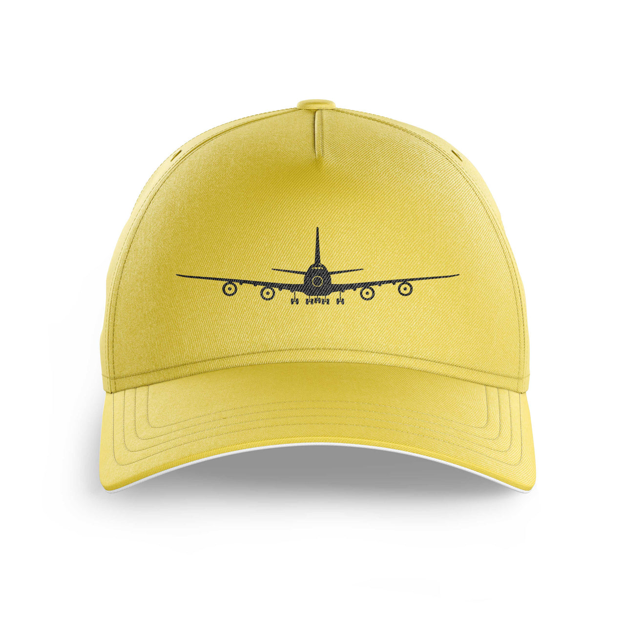 Boeing 747 Silhouette Printed Hats
