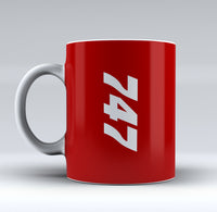 Thumbnail for 747 Text Side Designed Mugs