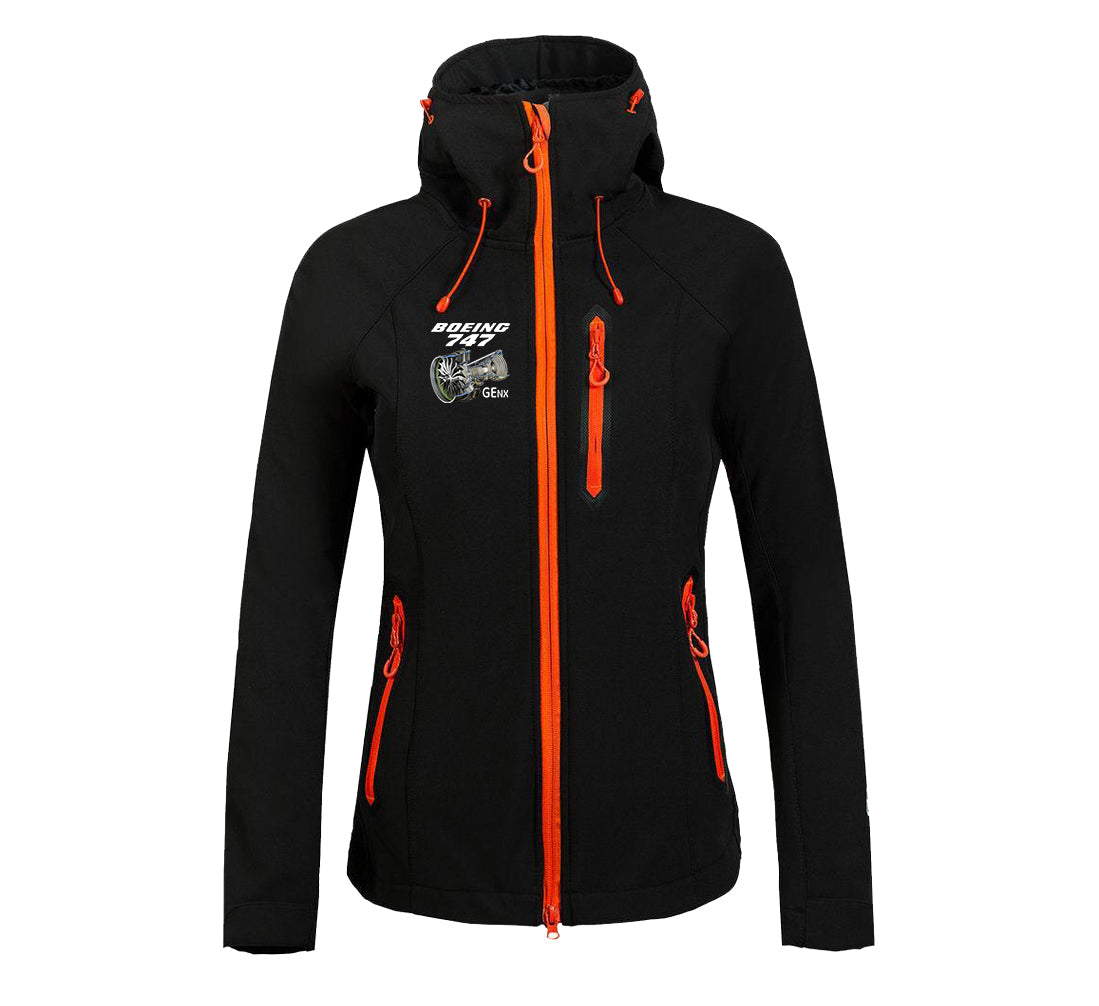 Boeing 747 & GENX Engine Designed "Women" Polar Jackets