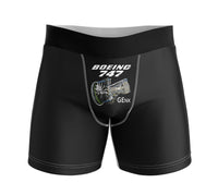 Thumbnail for Boeing 747 & GENX Engine Designed Men Boxers