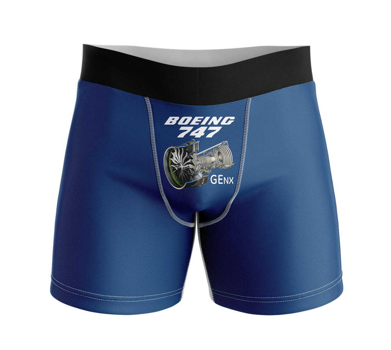 Boeing 747 & GENX Engine Designed Men Boxers