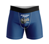 Thumbnail for Boeing 747 & GENX Engine Designed Men Boxers