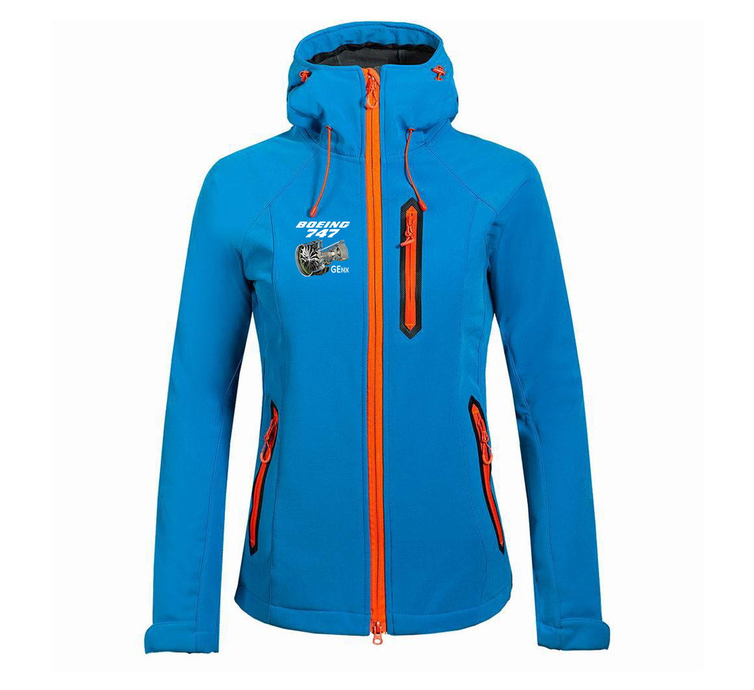 Boeing 747 & GENX Engine Designed "Women" Polar Jackets
