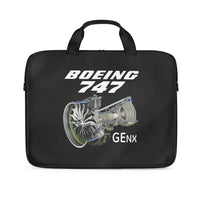 Thumbnail for Boeing 747 & GENX Engine Designed Laptop & Tablet Bags