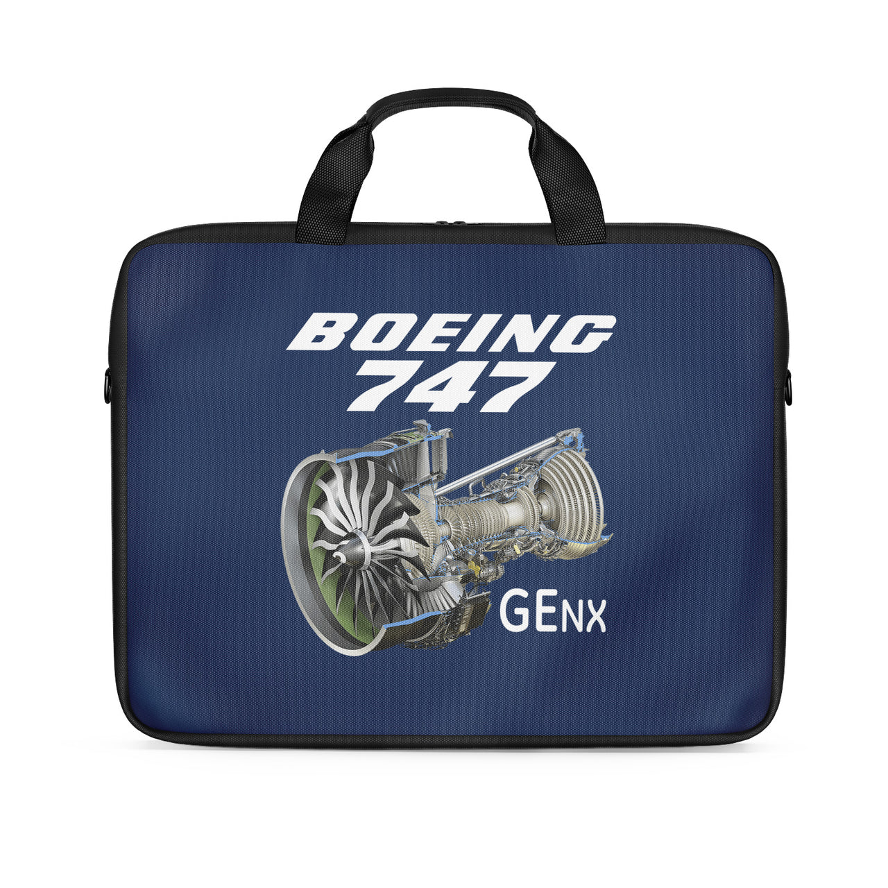 Boeing 747 & GENX Engine Designed Laptop & Tablet Bags