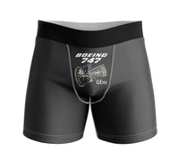 Thumbnail for Boeing 747 & GENX Engine Designed Men Boxers