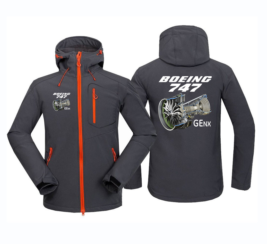 Boeing 747 & GENX Engine Polar Style Jackets