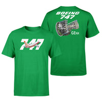 Thumbnail for Boeing 747-8 & GENX Engine Designed Double-Side T-Shirts