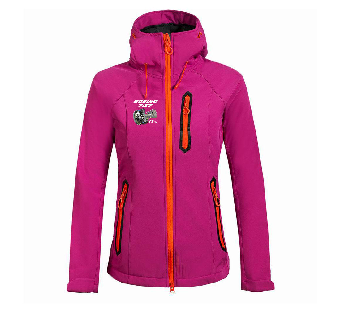 Boeing 747 & GENX Engine Designed "Women" Polar Jackets