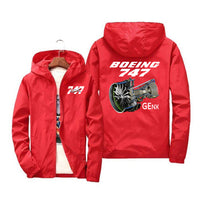 Thumbnail for Boeing 747 & GENX Engine Designed Windbreaker Jackets