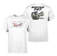 Thumbnail for Boeing 747-8 & GENX Engine Designed Double-Side T-Shirts