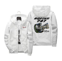Thumbnail for Boeing 747 & GENX Engine Designed Windbreaker Jackets