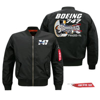 Thumbnail for Boeing 747 & PW4000-94 Engine Designed Pilot Jackets (Customizable)