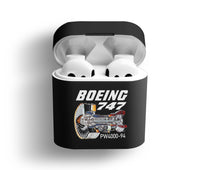 Thumbnail for Boeing 747 & PW4000-94 Engine Designed AirPods  Cases