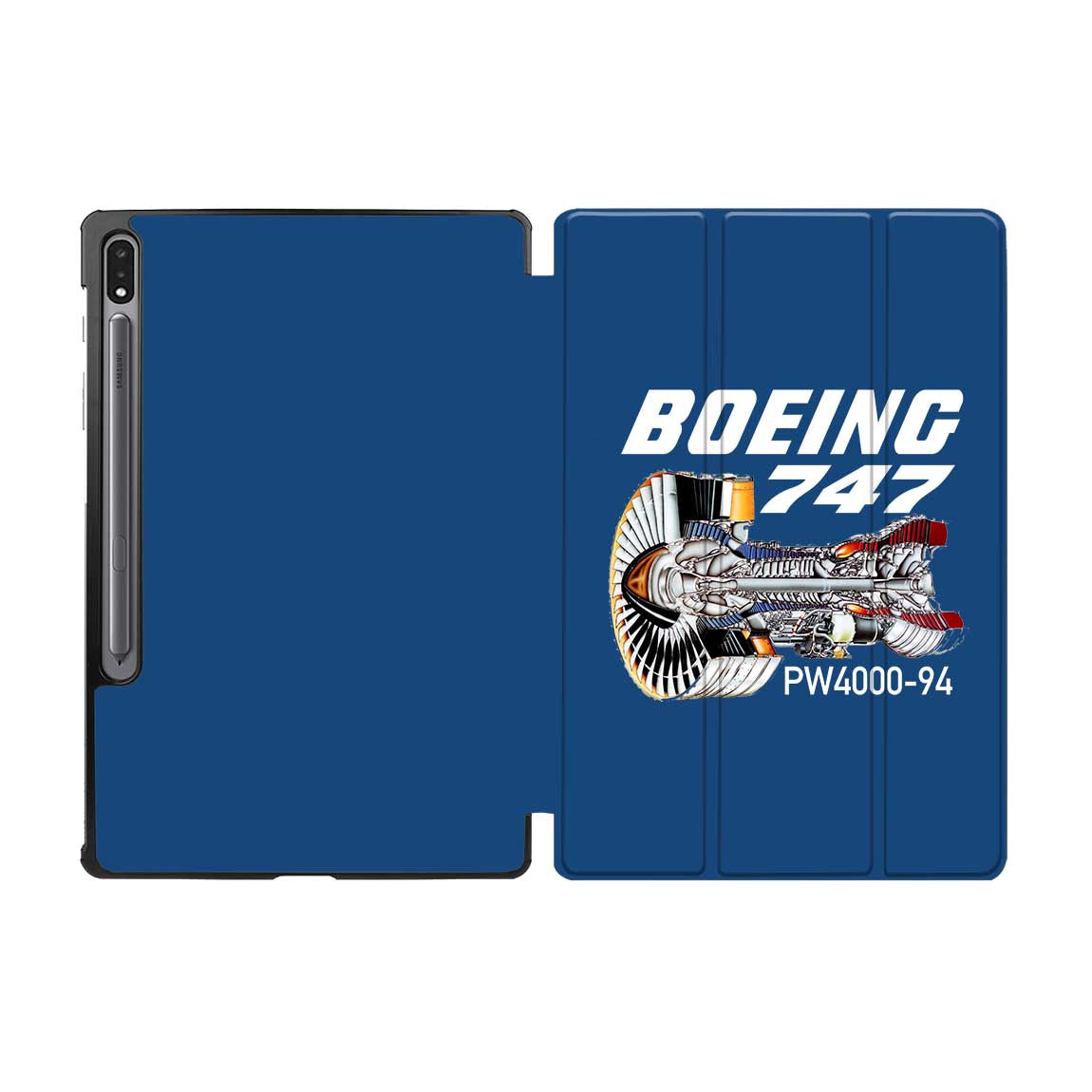 Boeing 747 & PW4000-94 Engine Designed Samsung Tablet Cases