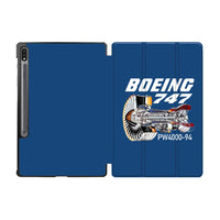 Thumbnail for Boeing 747 & PW4000-94 Engine Designed Samsung Tablet Cases