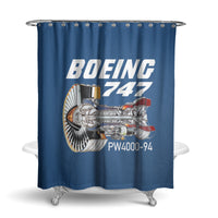 Thumbnail for Boeing 747 & PW4000-94 Engine Designed Shower Curtains