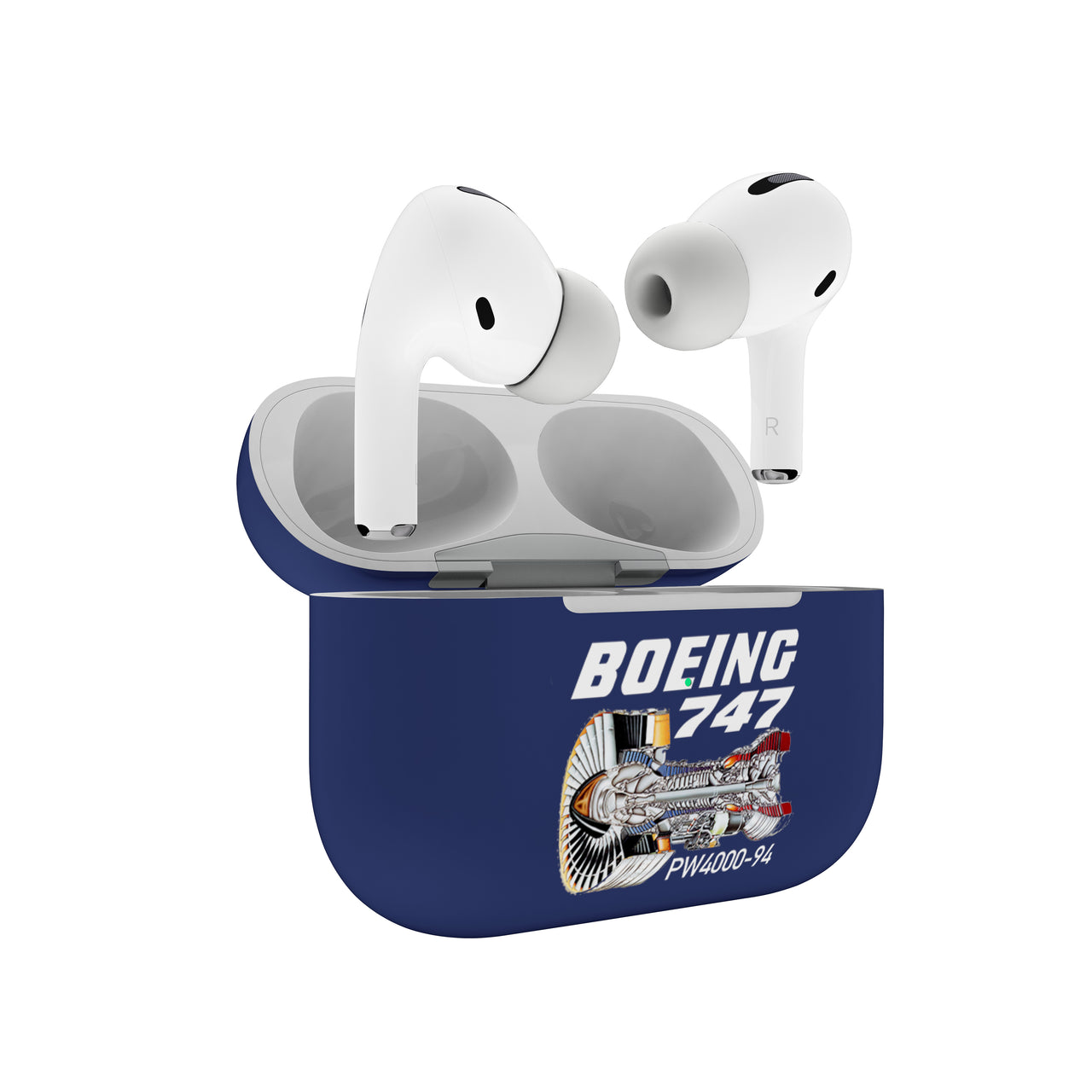 Boeing 747 & PW4000-94 Engine Designed AirPods  Cases