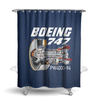 Thumbnail for Boeing 747 & PW4000-94 Engine Designed Shower Curtains