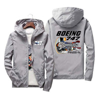 Thumbnail for Boeing 747 & PW4000-94 Engine Designed Windbreaker Jackets