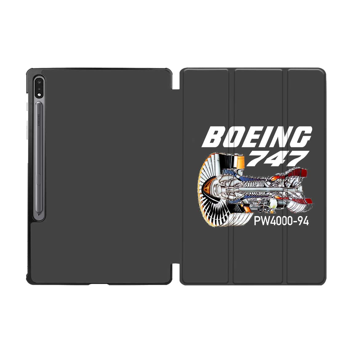 Boeing 747 & PW4000-94 Engine Designed Samsung Tablet Cases