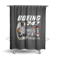 Thumbnail for Boeing 747 & PW4000-94 Engine Designed Shower Curtains