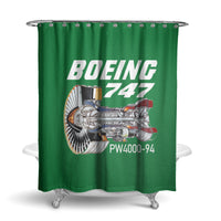 Thumbnail for Boeing 747 & PW4000-94 Engine Designed Shower Curtains