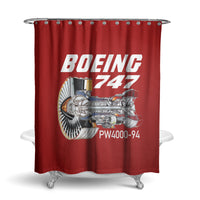 Thumbnail for Boeing 747 & PW4000-94 Engine Designed Shower Curtains