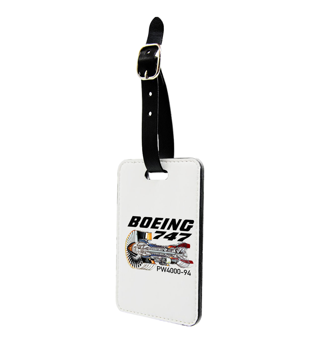 Boeing 747 & PW4000-94 Engine Designed Luggage Tag