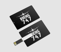 Thumbnail for Boeing 747 & Plane Designed USB Cards