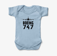 Thumbnail for Boeing 747 & Plane Designed Baby Bodysuits