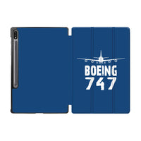 Thumbnail for Boeing 747 & Plane Designed Samsung Tablet Cases