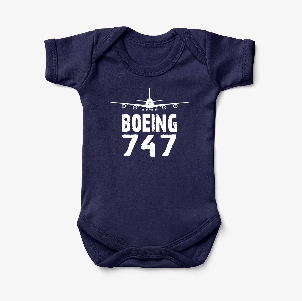 Boeing 747 & Plane Designed Baby Bodysuits