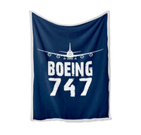 Thumbnail for Boeing 747 & Plane Designed Bed Blankets & Covers