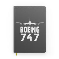 Thumbnail for Boeing 747 & Plane Designed Notebooks