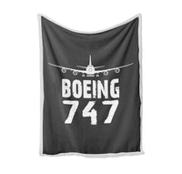 Thumbnail for Boeing 747 & Plane Designed Bed Blankets & Covers