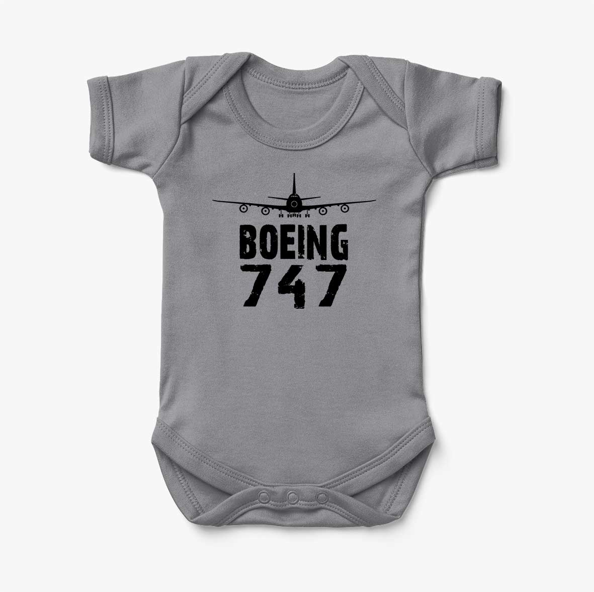 Boeing 747 & Plane Designed Baby Bodysuits
