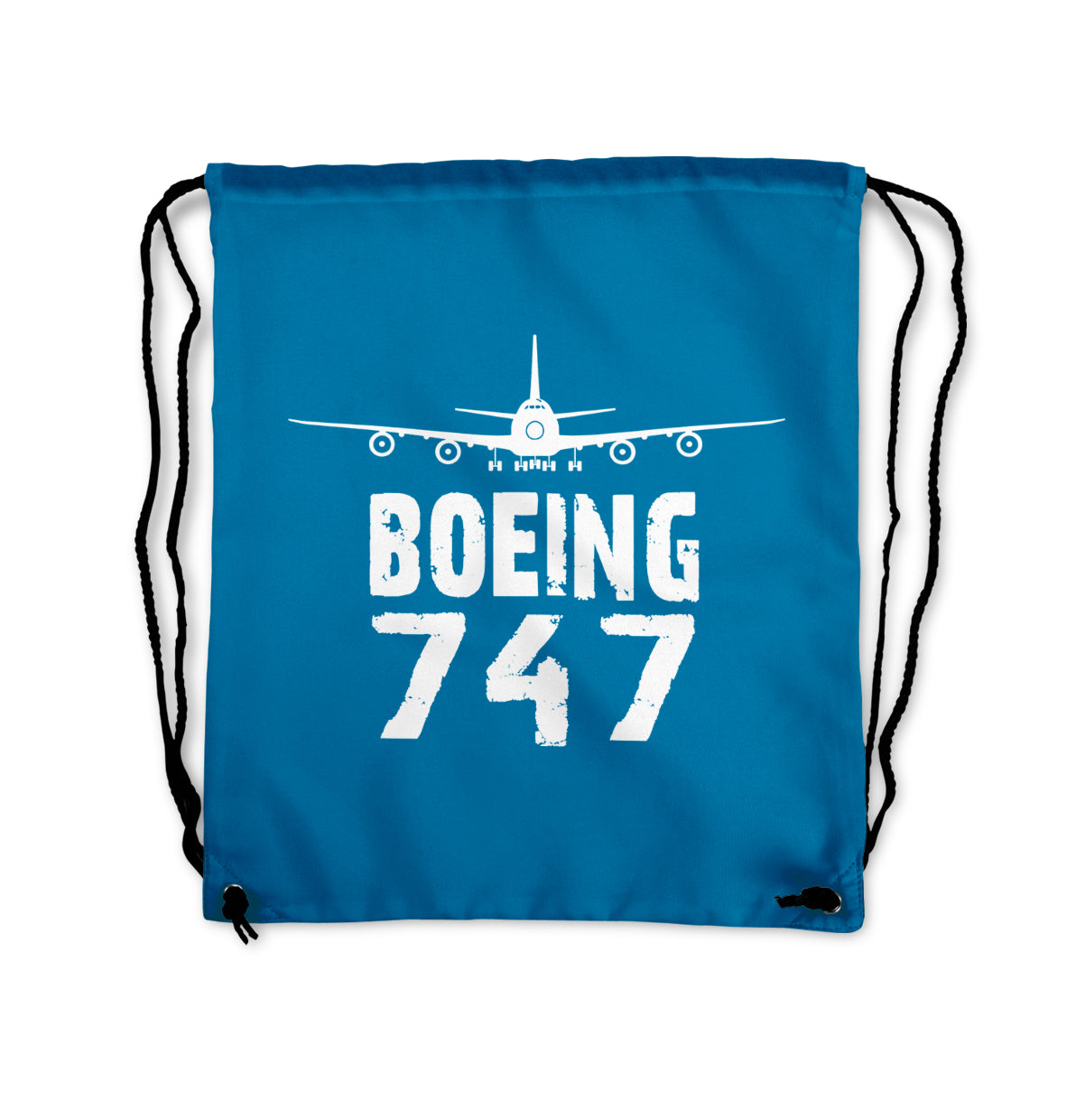 Boeing 747 & Plane Designed Drawstring Bags