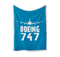 Thumbnail for Boeing 747 & Plane Designed Bed Blankets & Covers