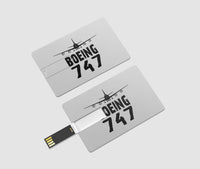Thumbnail for Boeing 747 & Plane Designed USB Cards