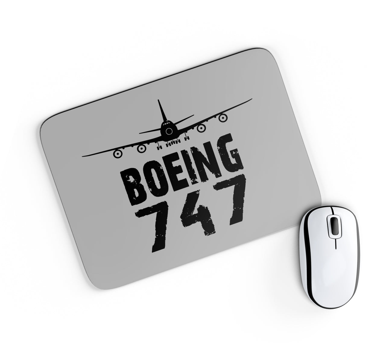 Boeing 747 & Plane Designed Mouse Pads
