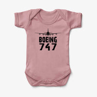 Thumbnail for Boeing 747 & Plane Designed Baby Bodysuits