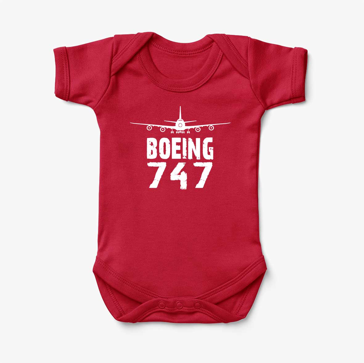 Boeing 747 & Plane Designed Baby Bodysuits